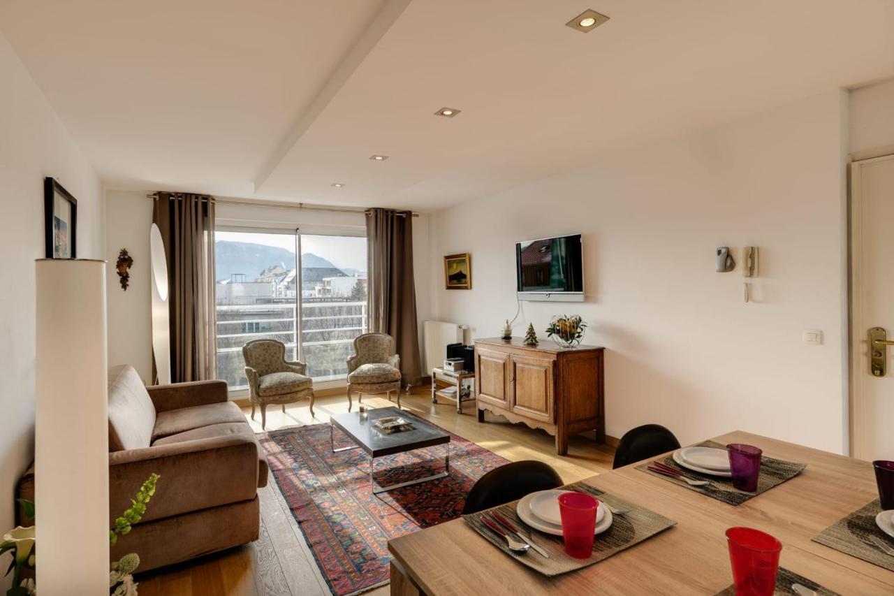 Le Kaliste - Apartment For 4 People Garage อานซี ภายนอก รูปภาพ